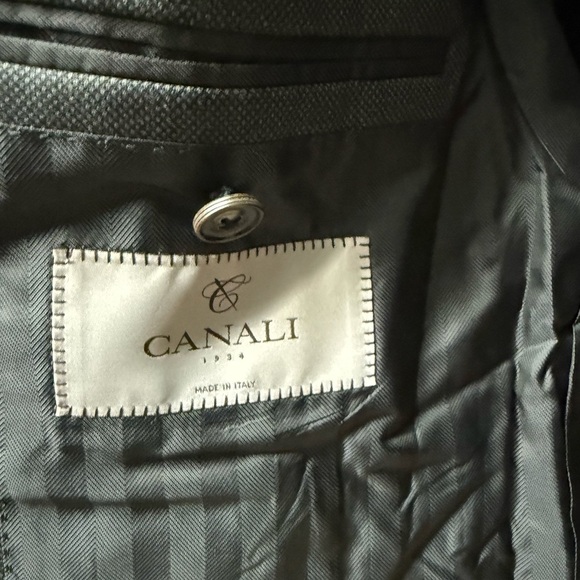 Canali Dark Gray Men's Suit - Picture 4 of 5